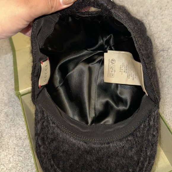Gucci Mohair-Blend Baseball Cap! - Picture 4 of 5